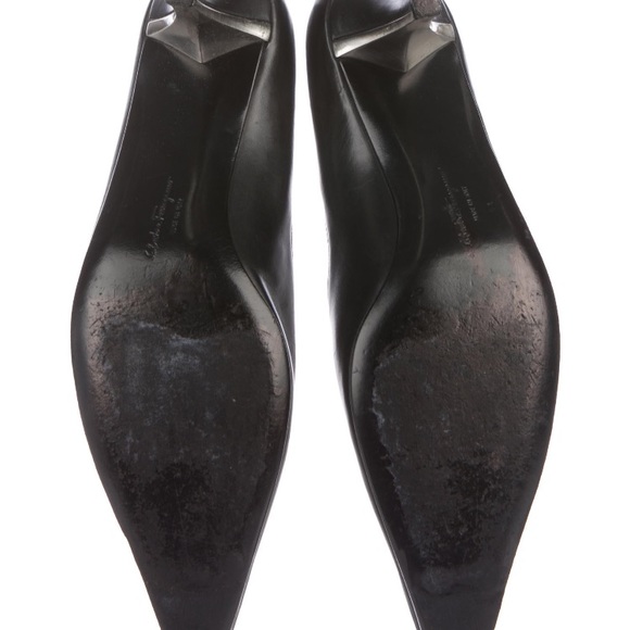 💯% Authentic Ferragamo Shoes size US 7.5 - Picture 6 of 8